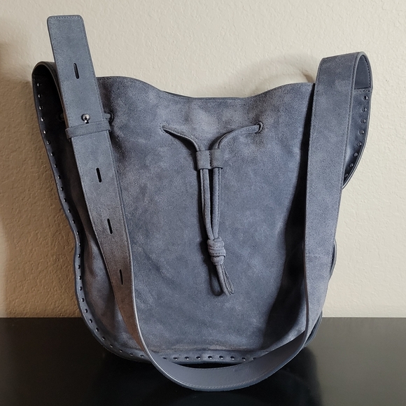 EUC Rebecca Minkoff Nanine Drawstring Shoulder Bag - Picture 1 of 9